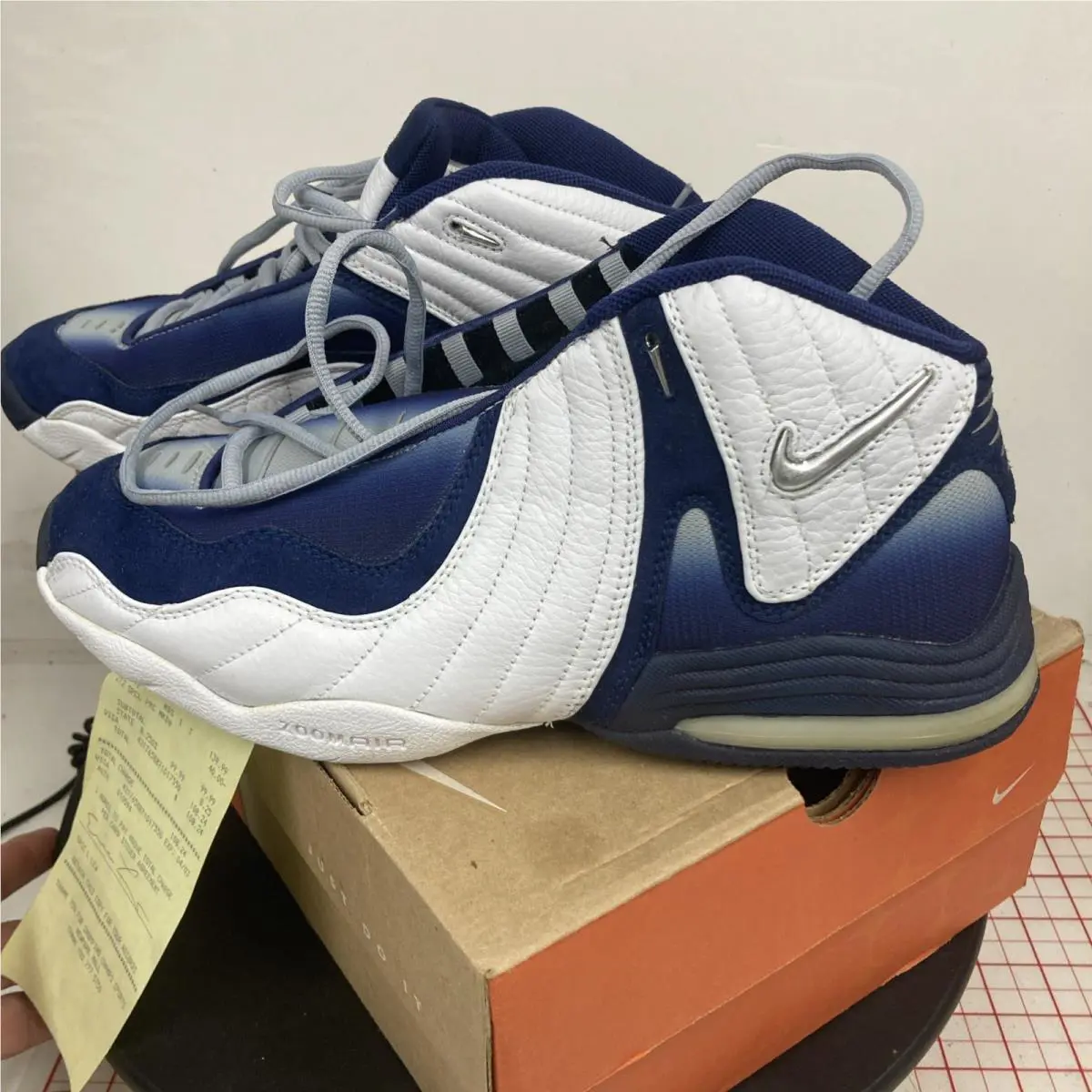 Nike shoes - Nike Air Garnett 3 - Air Garnett - 830165-101 - Blue, Manufacturer: Black/Chrome-Regal Blue 1