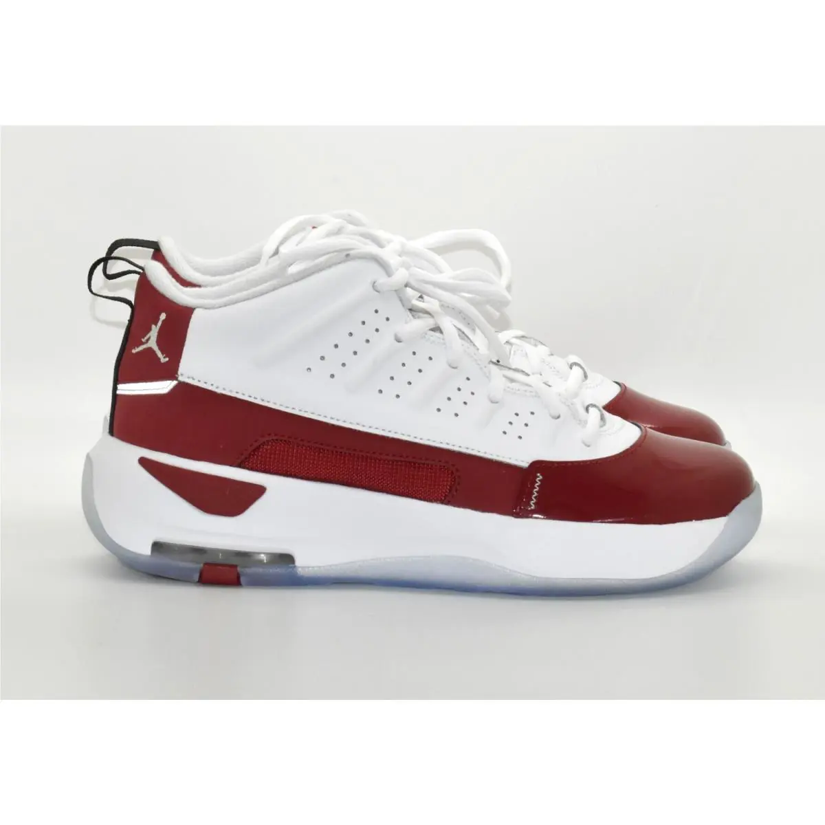 Nike shoes - NIKE JORDAN MAX AURA 7 (GS) - White Gym Red Black 1