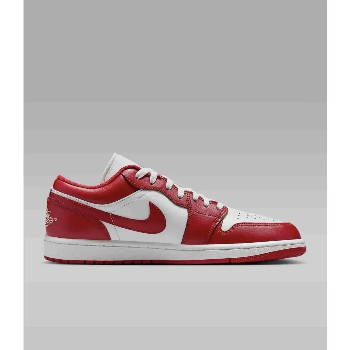 Nike shoes - Air Jordan 1 Low - Air Low - 553558-166 - Summit White/Summit White/Varsity Red 1