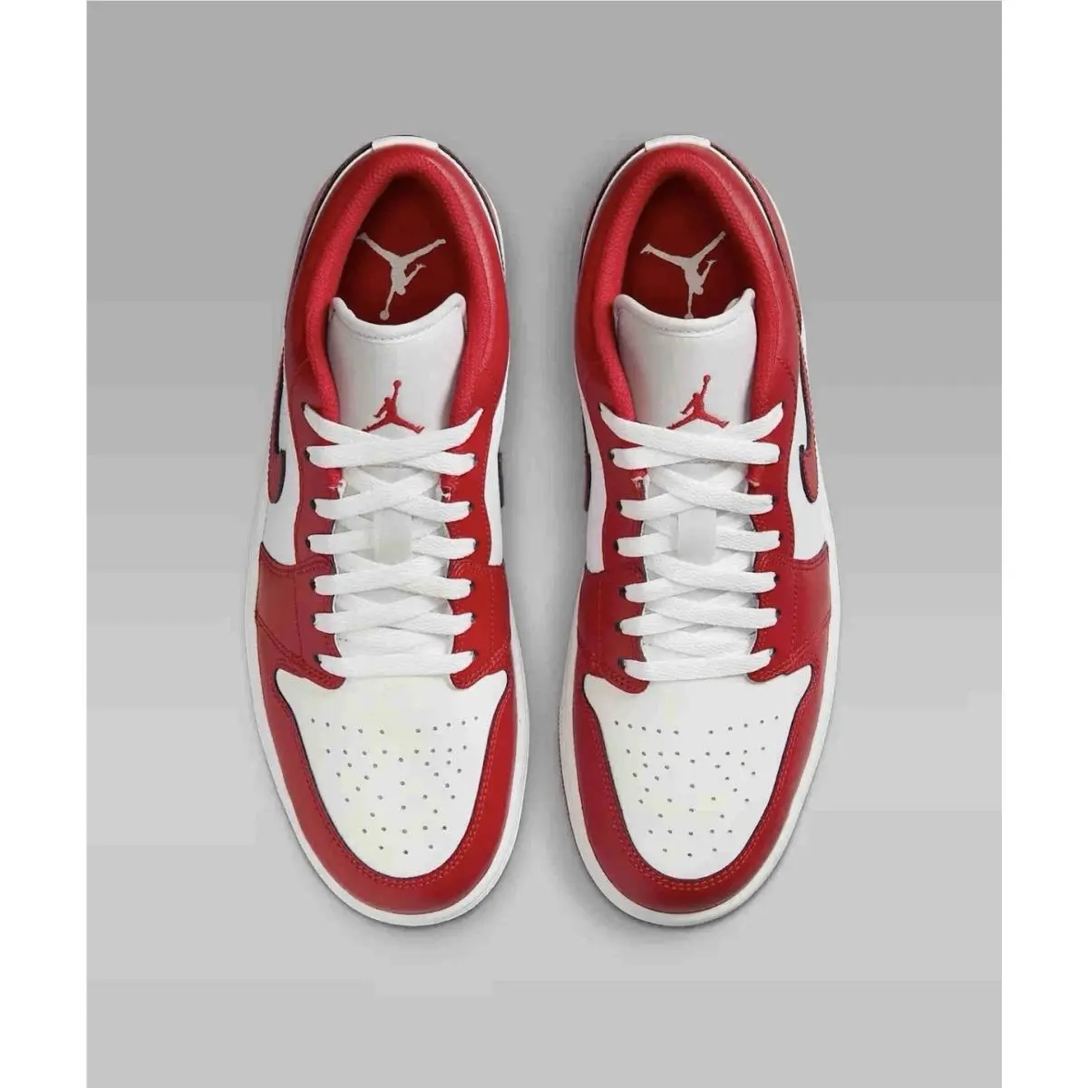 Nike shoes - Air Jordan 1 Low - Air Low - 553558-166 - Summit White/Summit White/Varsity Red 2