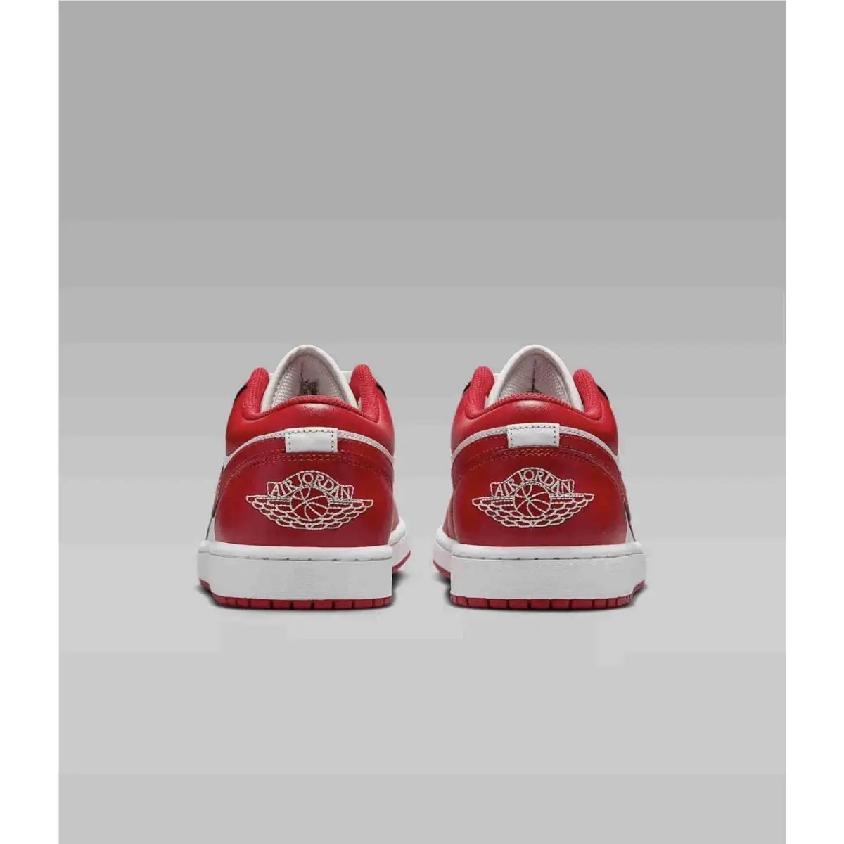 Nike shoes - Air Jordan 1 Low - Air Low - 553558-166 - Summit White/Summit White/Varsity Red 3