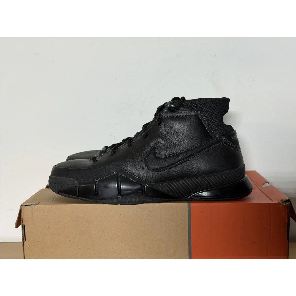 Nike shoes - Nike Zoom Kobe 1 - Zoom Kobe - 313143-001 - Black, Manufacturer: Black/Black-Anthracite 0