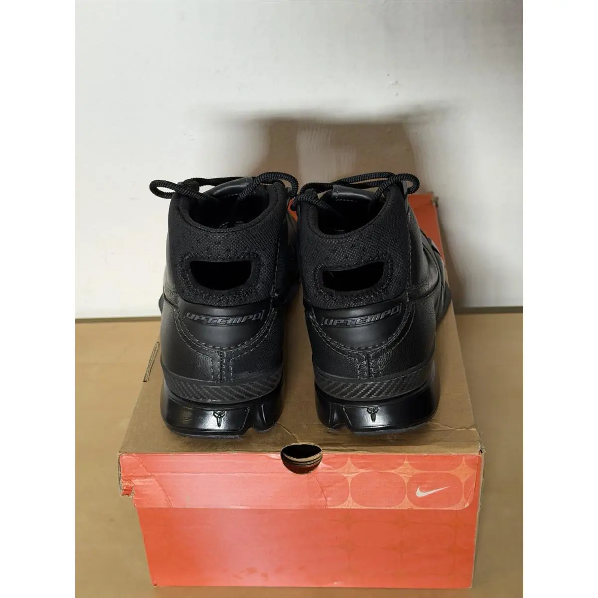 Nike shoes - Nike Zoom Kobe 1 - Zoom Kobe - 313143-001 - Black, Manufacturer: Black/Black-Anthracite 2