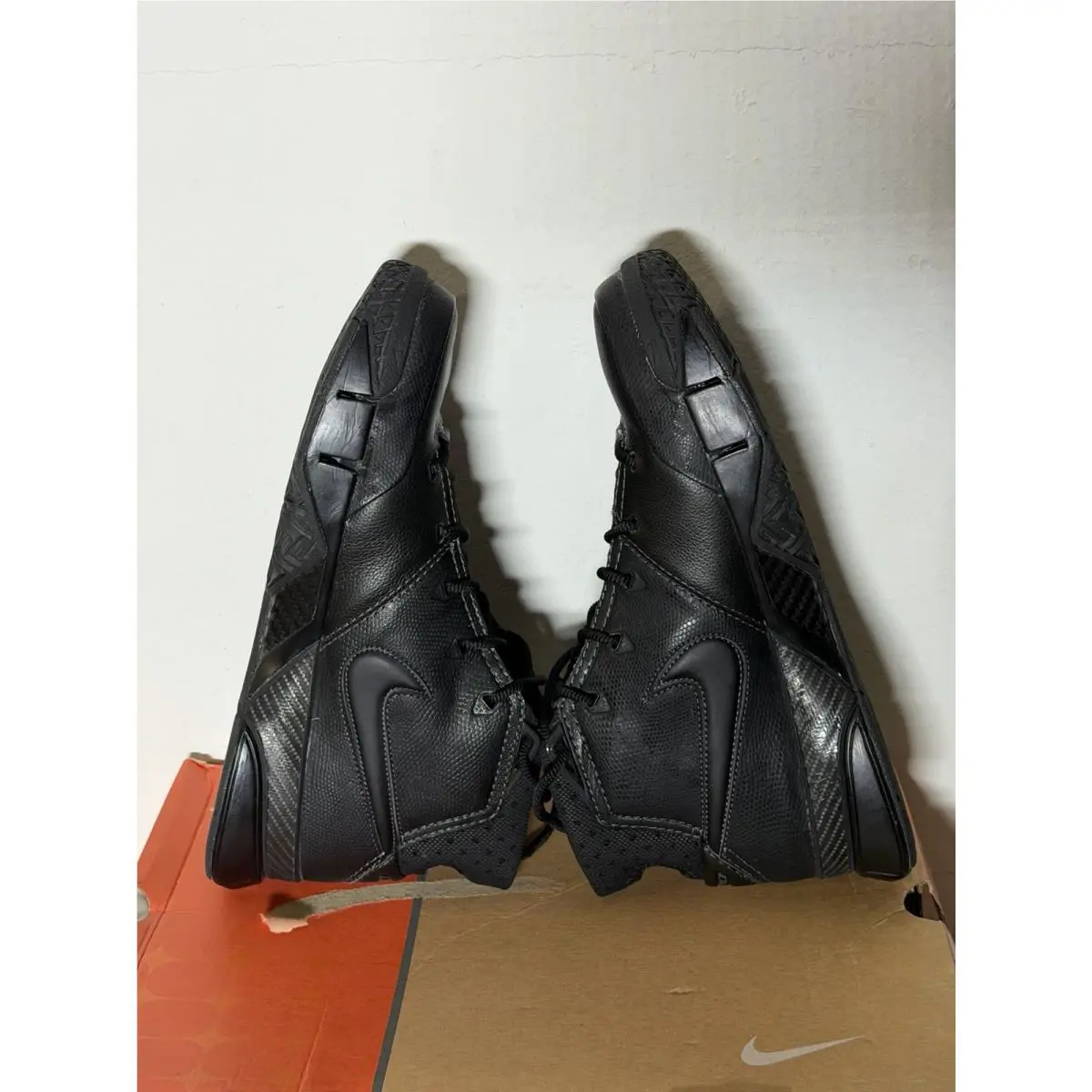 Nike shoes - Nike Zoom Kobe 1 - Zoom Kobe - 313143-001 - Black, Manufacturer: Black/Black-Anthracite 3