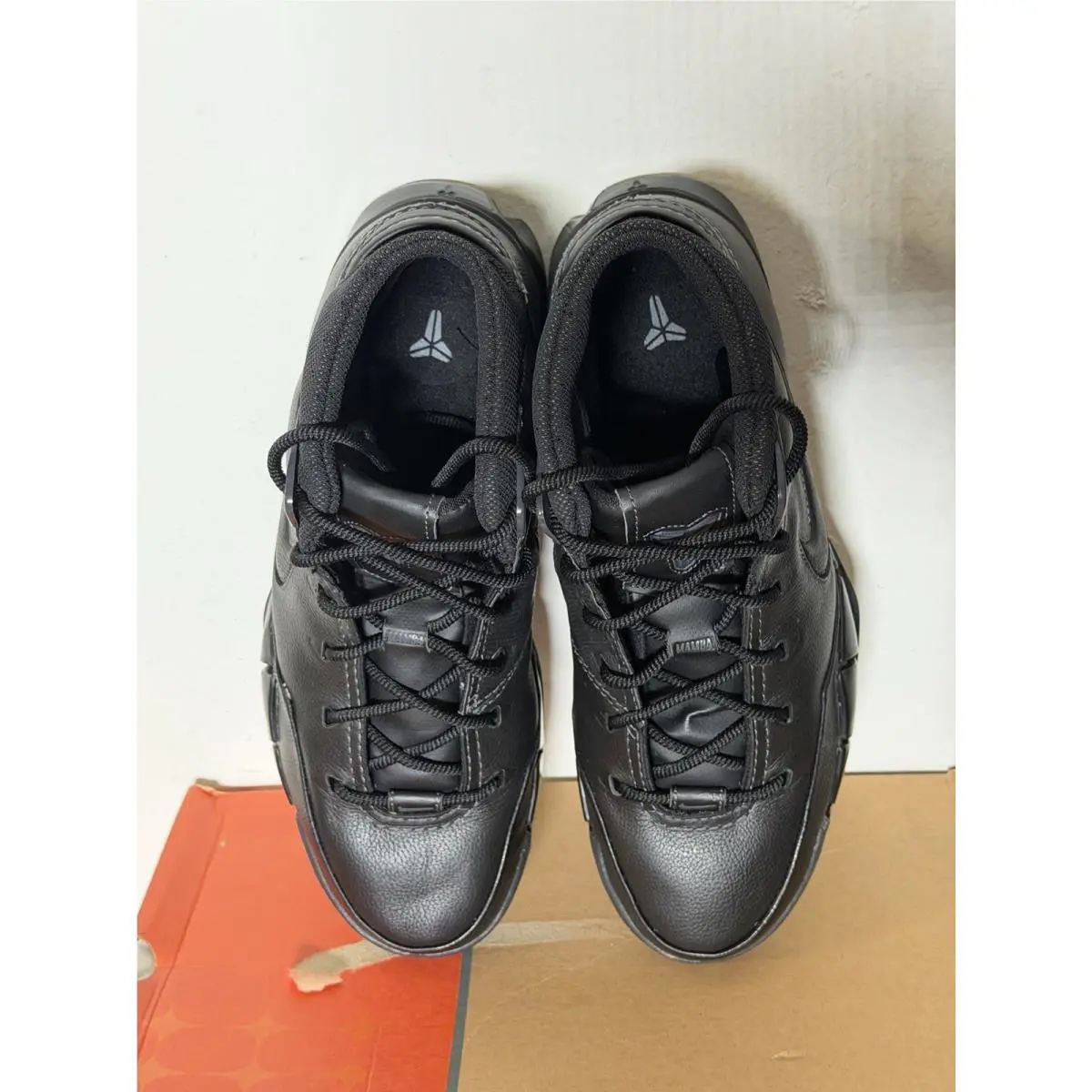 Nike shoes - Nike Zoom Kobe 1 - Zoom Kobe - 313143-001 - Black, Manufacturer: Black/Black-Anthracite 4