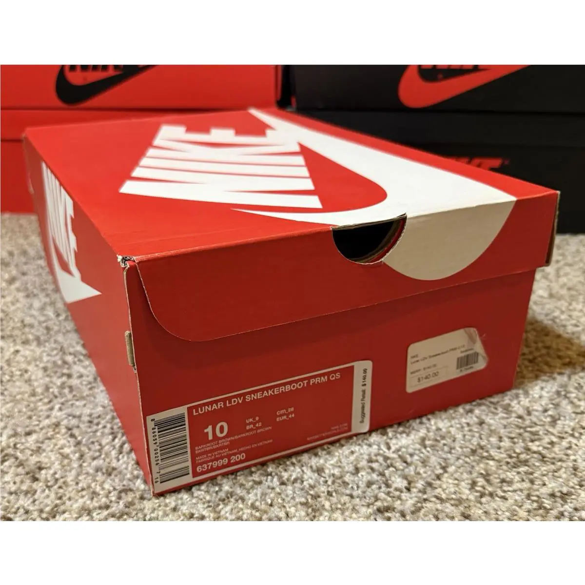 Nike shoes - Nike Lunar LDV - Lunar LDV - 637999-200 - Brown 10