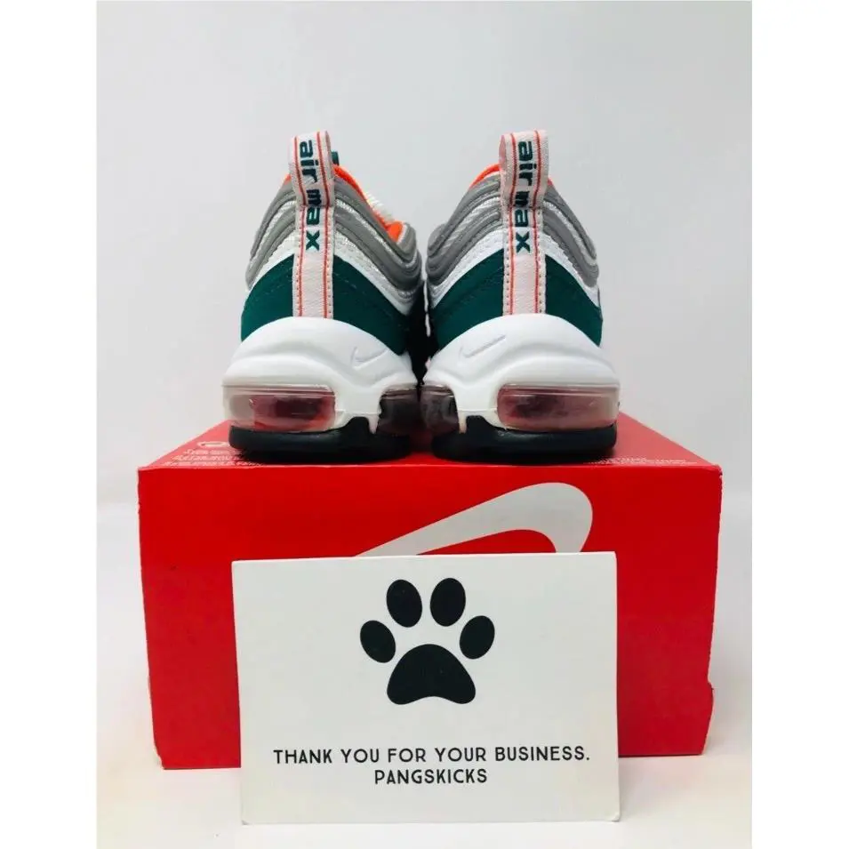 Nike shoes - 921522-300 GS - RAINFOREST/WHITE-TEAM ORANGE-BLACK 2