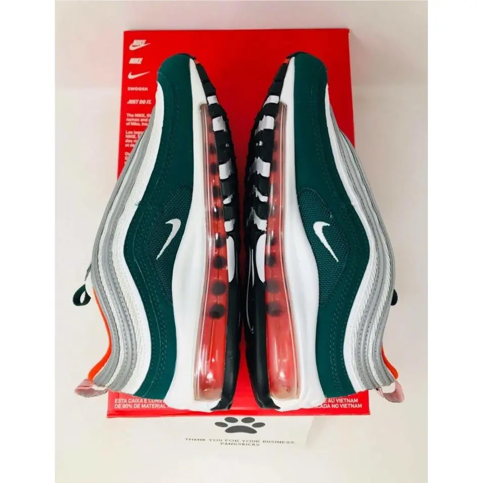 Nike shoes - 921522-300 GS - RAINFOREST/WHITE-TEAM ORANGE-BLACK 3