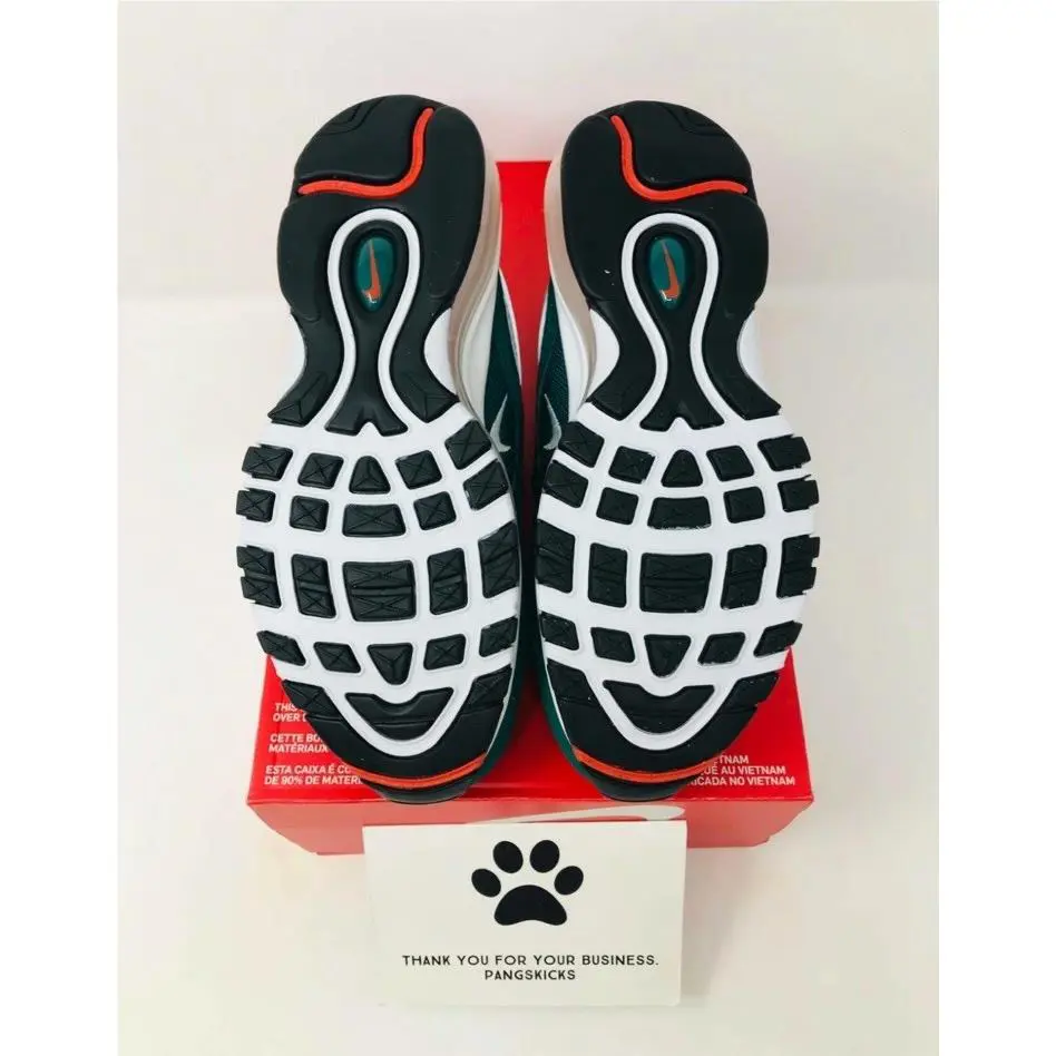 Nike shoes - 921522-300 GS - RAINFOREST/WHITE-TEAM ORANGE-BLACK 4