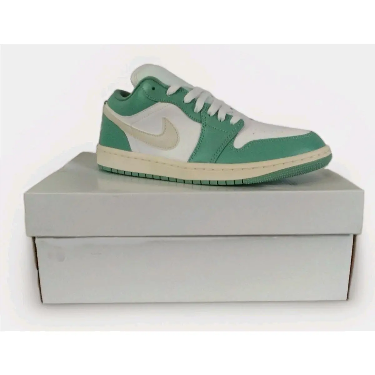 Women’s Size 9 -  Air Jordan 1 Low AJ1 White Cannon Sail DC0774-138 by Nike
