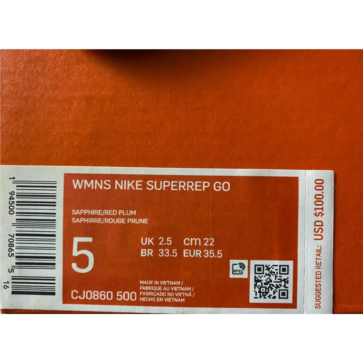 Nike shoes - CJ0860500 - CJ0860-500 - Blue 2