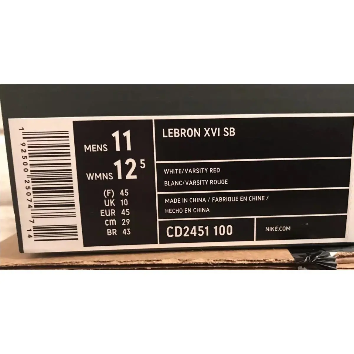 Nike shoes - Lebron XVI - Lebron XVI - Multicolor 1