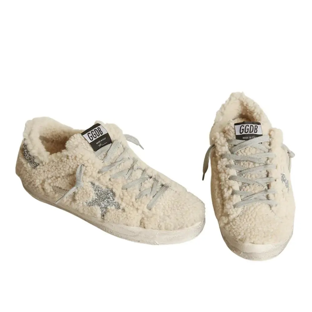 Golden Goose shoes - Beige, Silver 0