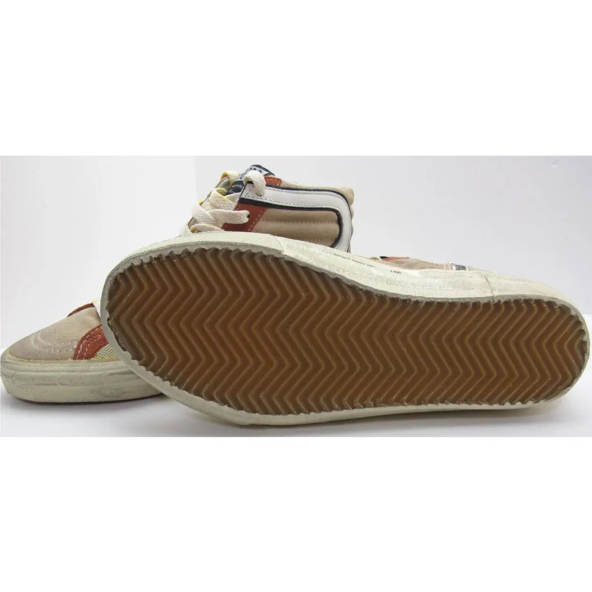 Golden Goose shoes - GWF00477.F004073.55521 - GWF00477F00407355521 - Coral/White (UPC: 8050235476882) 11