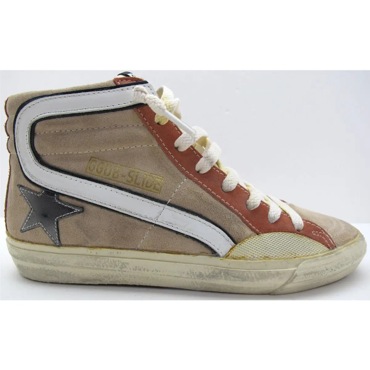 Golden Goose shoes - GWF00477.F004073.55521 - GWF00477F00407355521 - Coral/White (UPC: 8050235476882) 1