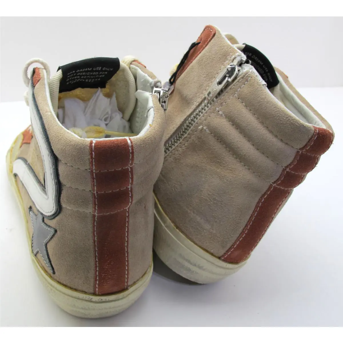 Golden Goose shoes - GWF00477.F004073.55521 - GWF00477F00407355521 - Coral/White (UPC: 8050235476882) 5