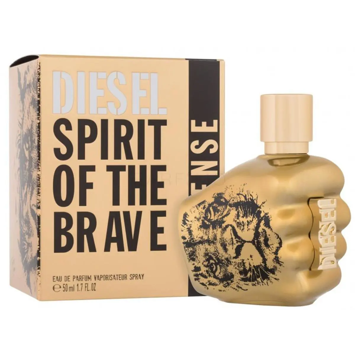 Spirit of The Brave Intense For Men Cologne 1.7 Oz 50 ml Edp Spray by Diesel