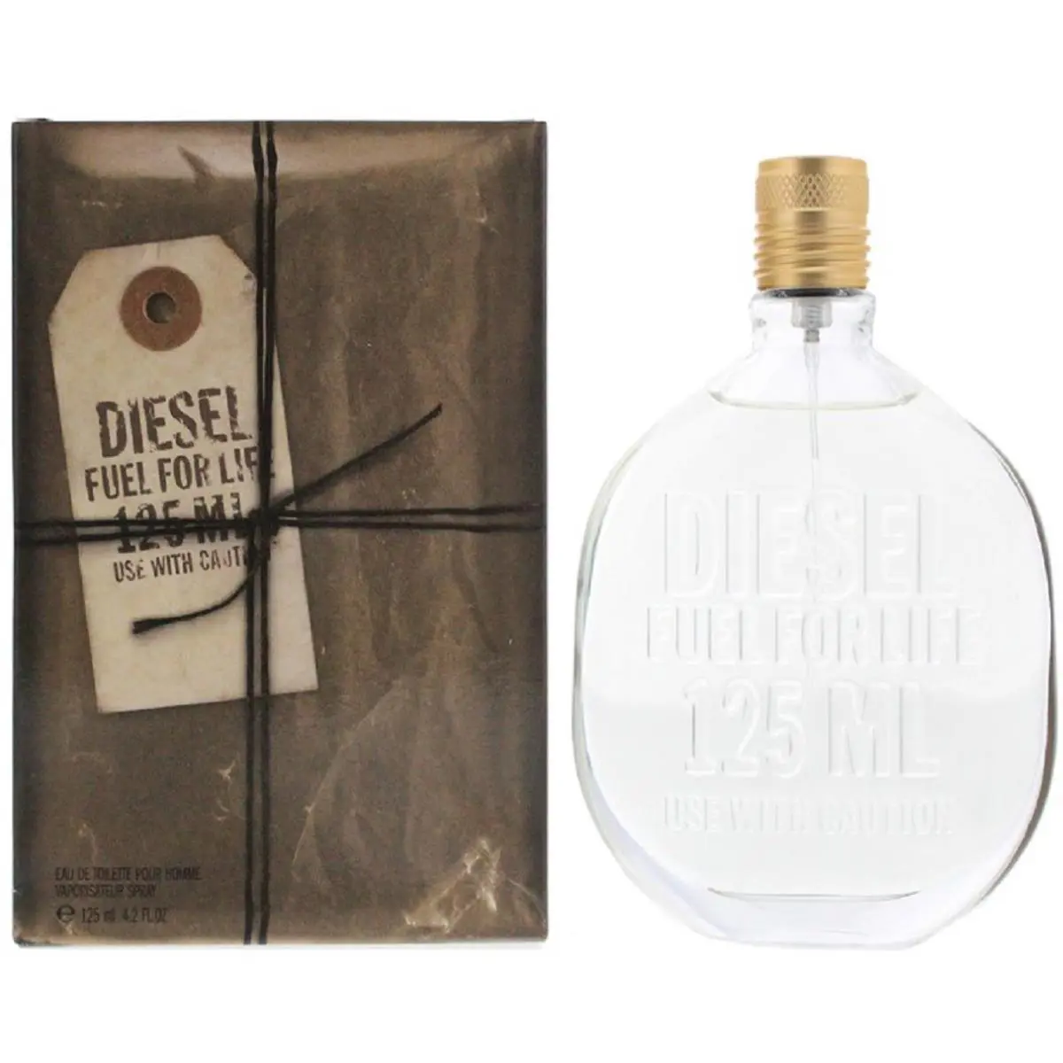 Fuel For Life  4.2 oz / 125 ml Eau de Toilette Edt Men Cologne Spray by Diesel