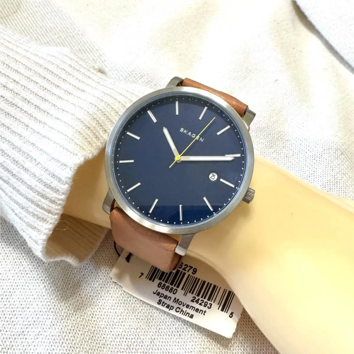 Skagen Hagen Blue Dial Men`s Watch