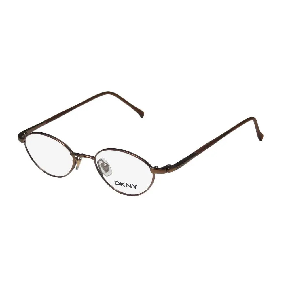Dkny 6207 Classic Shape Sophisticated Sleek Eyeglass Frame/eyewear/glasses Brown by DKNY