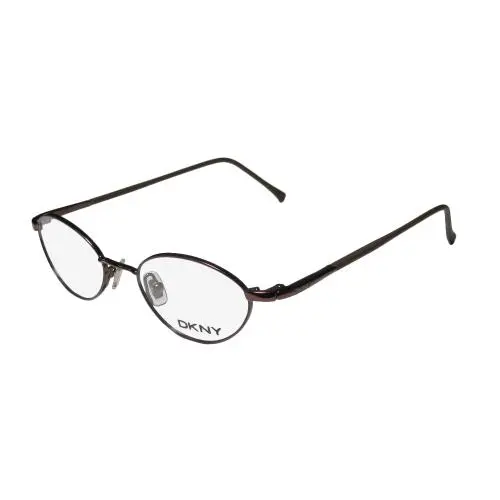 Dkny 6207 Classic Shape Sophisticated Sleek Eyeglass Frame/eyewear/glasses Dark Brown by DKNY