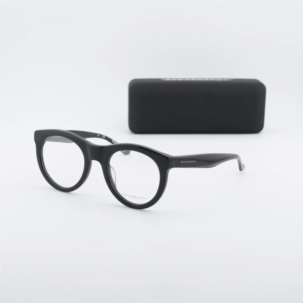 Donna Karan DO5005 003 Crystal Black Laminate 50mm Eyeglasses