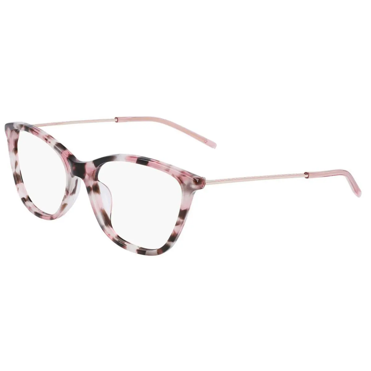 Dkny DK7009 265 Pink Tortoise/cat Eye Women`s Eyeglasses 52-16-135