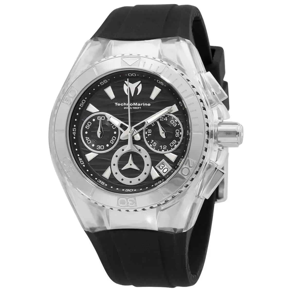 Technomarine Cruise Quartz Black Dial Ladies Watch TM-120034 by TechnoMarine
