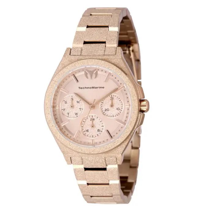 Technomarine Ocean Empress Women`s 34mm Sparkling Rose Gold Watch TM-318150 by TechnoMarine