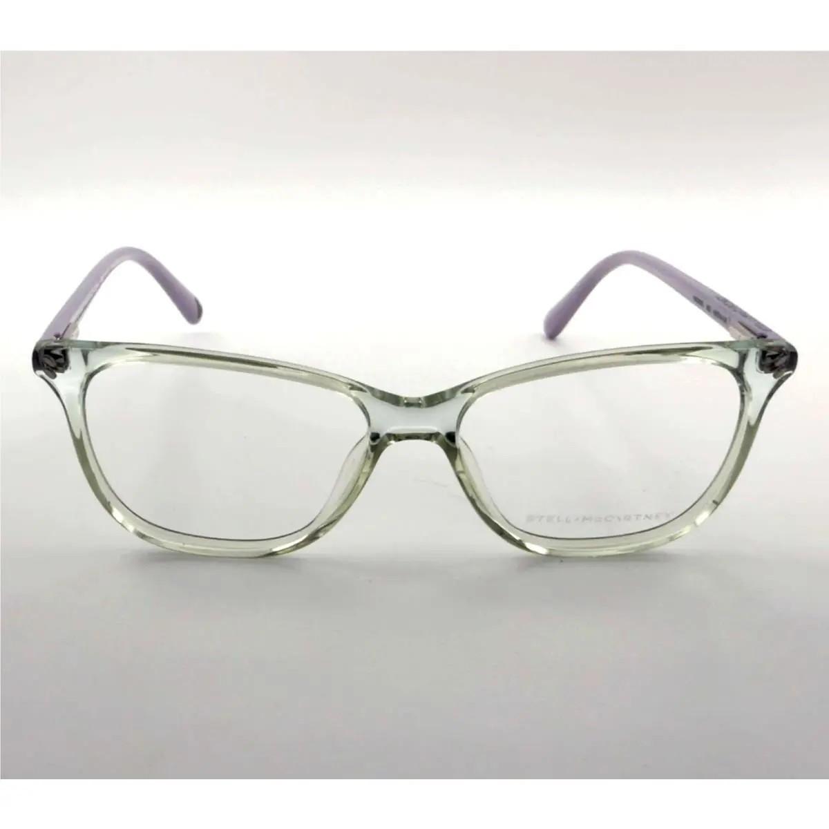 Stella Mccartney SK0045O Kids Eyeglasses 003 Light-blue-violet / Demo Lens 48mm by Stella McCartney