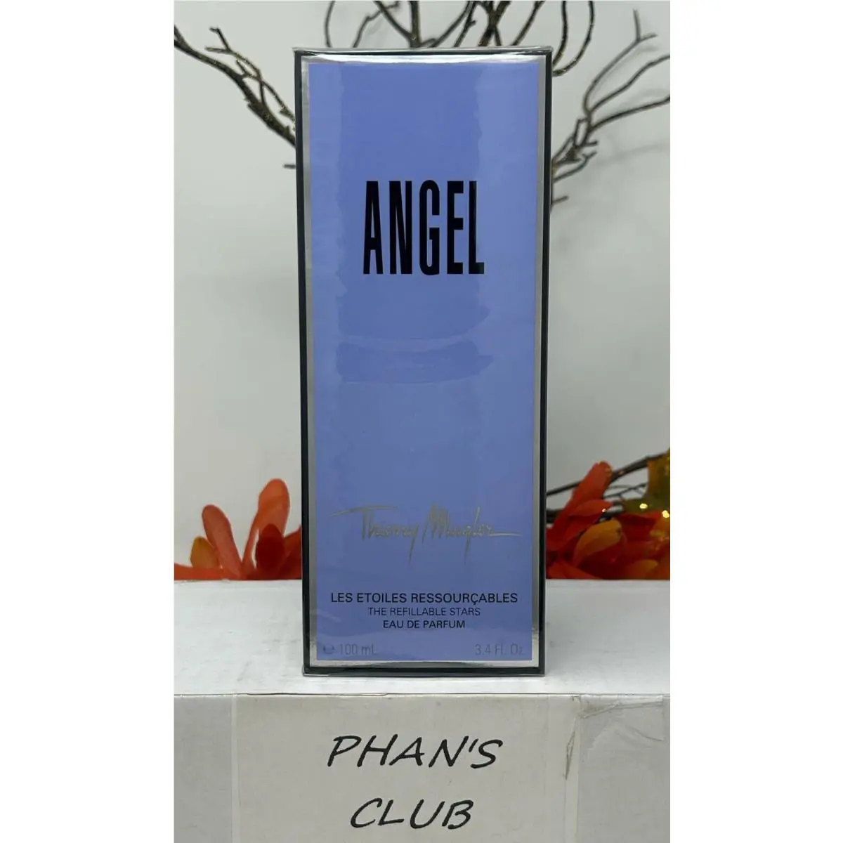 Thierry  Angel Refill Bottle 3.4oz Edp Oriental Vanilla Perfume For Women by Mugler