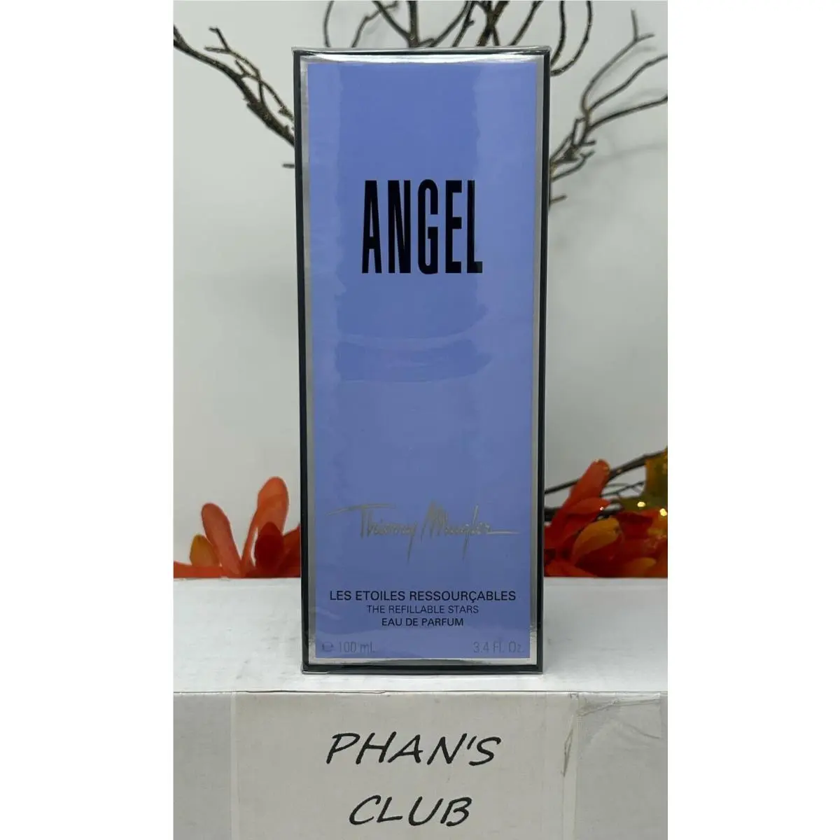 Thierry  Angel Refill Bottle 3.4oz Edp Oriental Vanilla Perfume For Women by Mugler