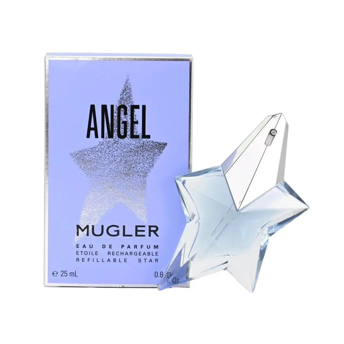 Angel by Thierry Mugler 0.8 oz Eau de Parfum Refillable Star 25 ml