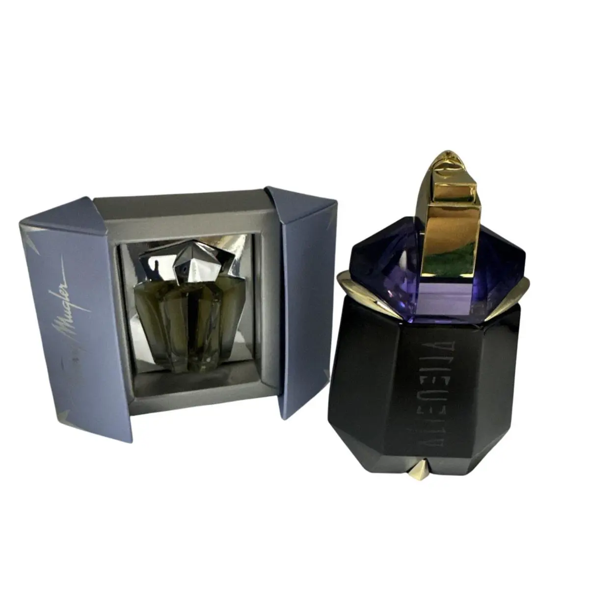 Thierry  Alien Perfume 1.0 oz / 30 ml Edp Tester Spray Women + Angel Mini by Mugler