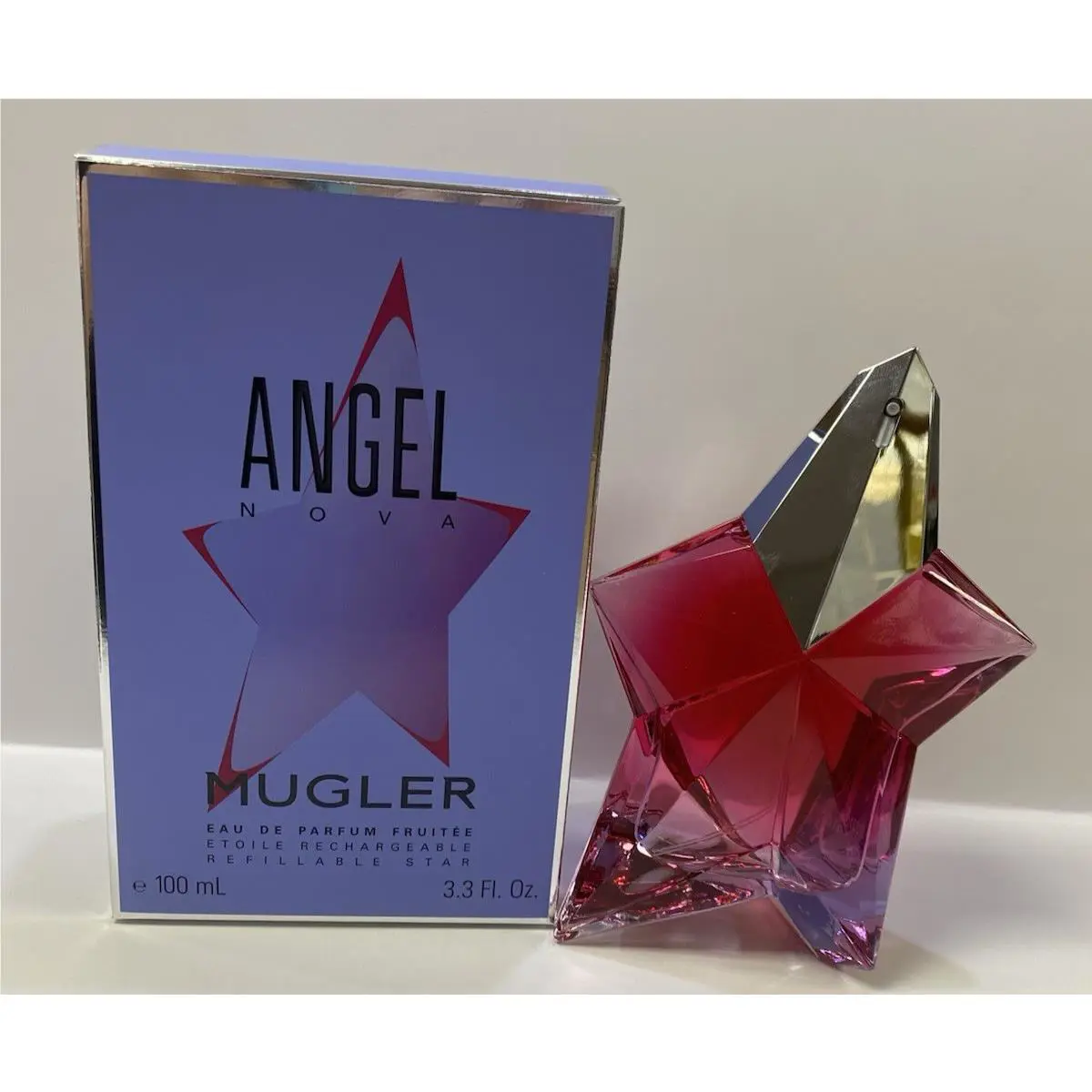 Angel Nova by Thierry  Eau De Parfum Refillable Spray 3.4 oz For Women by Mugler