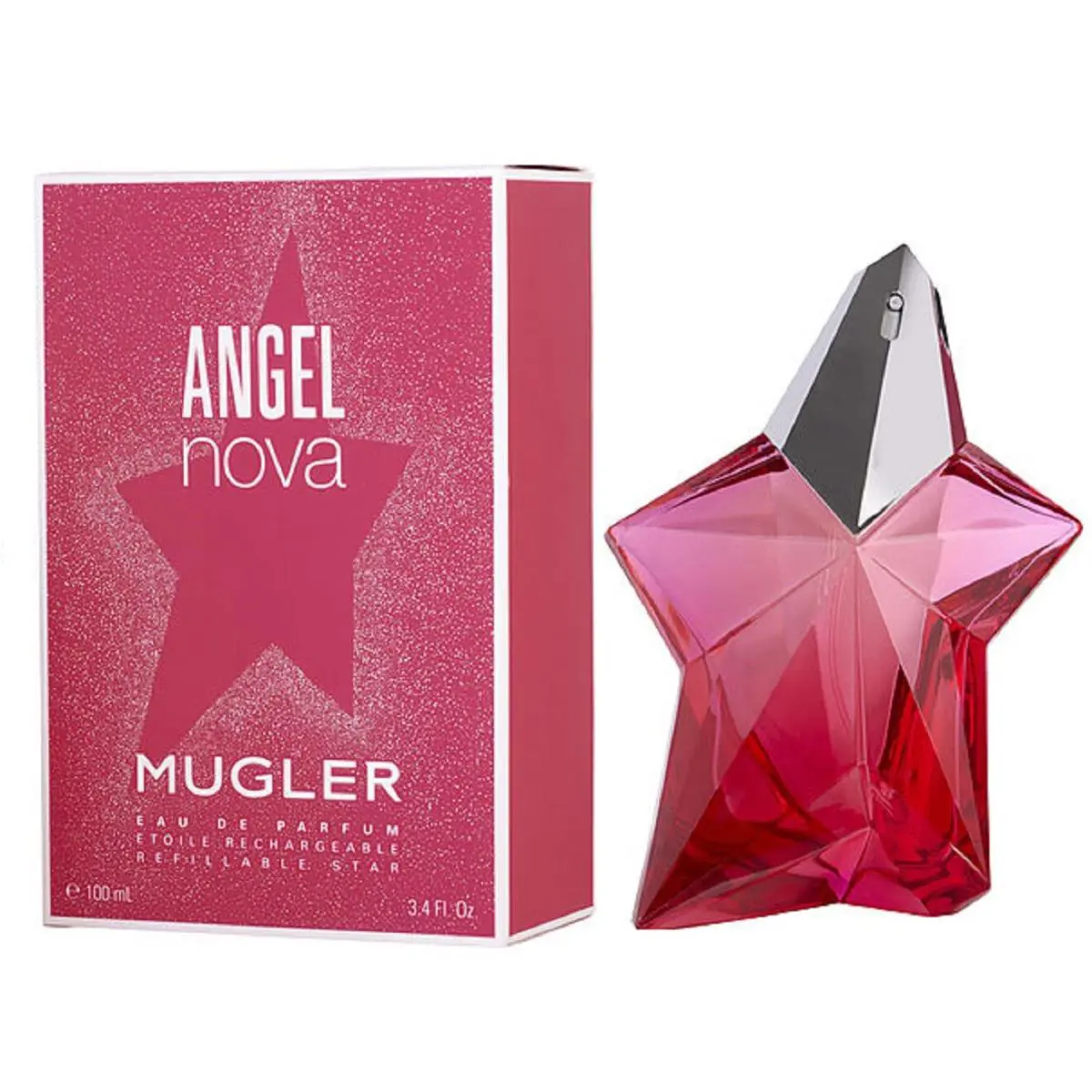 Angel Nova Thierry  3.4 oz / 100 ml Eau de Parfum Refillable Perfume by Mugler