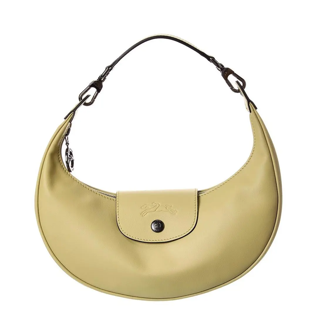 Longchamp Le Pliage Xtra Small Leather Shoulder Bag Women`s Green