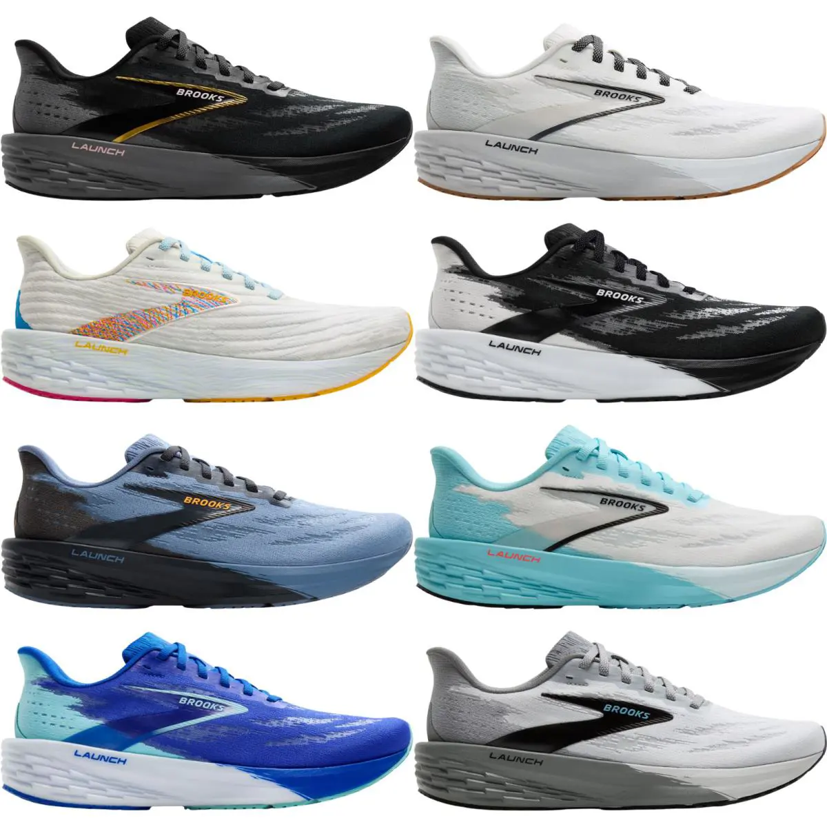 Brooks shoes - Brooks Launch 11 - Launch - Country Blue/Ebony/Orange 39