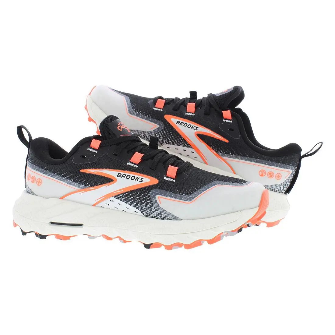 Brooks shoes - Black/Blue Wash/Flame, Full: Black/Blue Wash/Flame 1