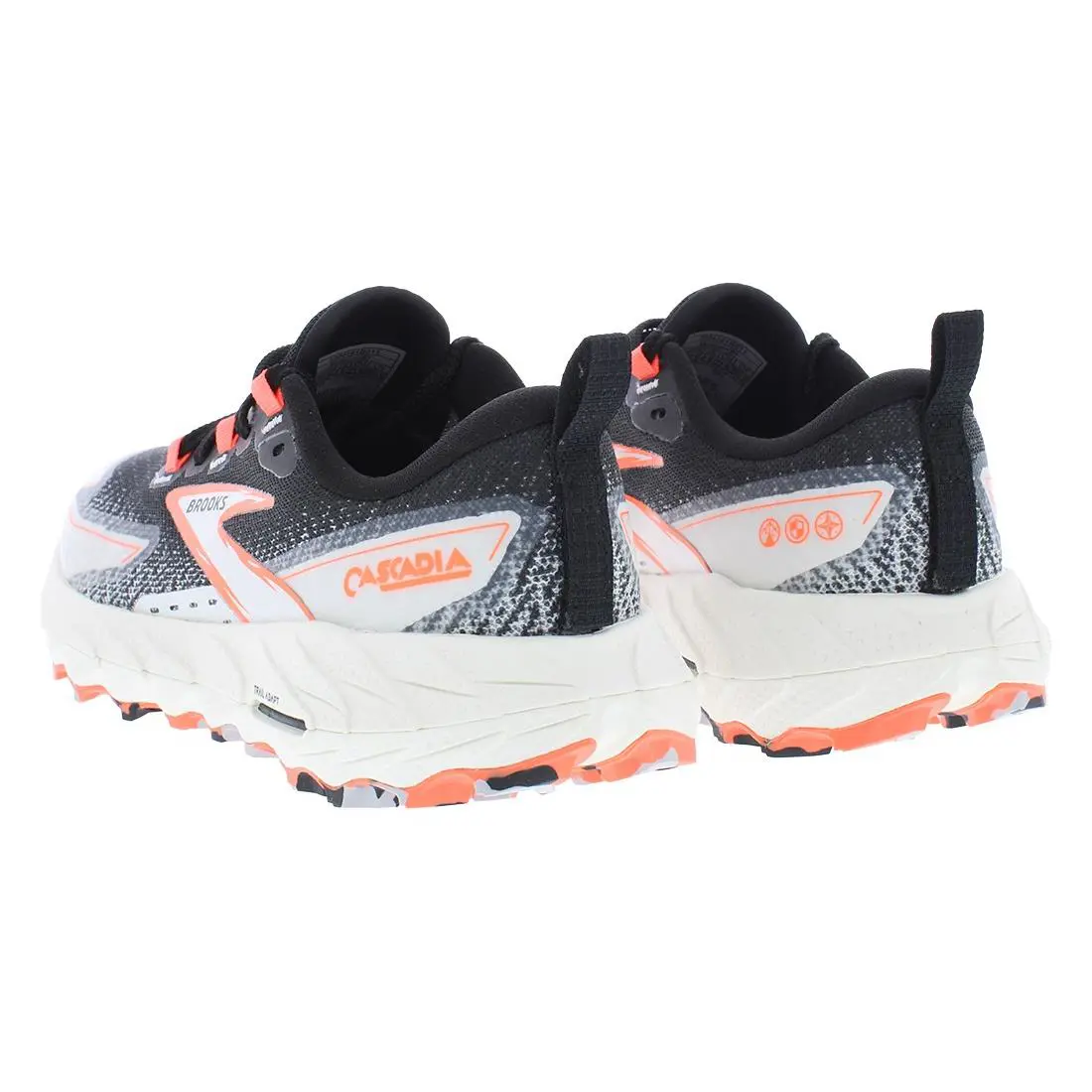Brooks shoes - Black/Blue Wash/Flame, Full: Black/Blue Wash/Flame 2
