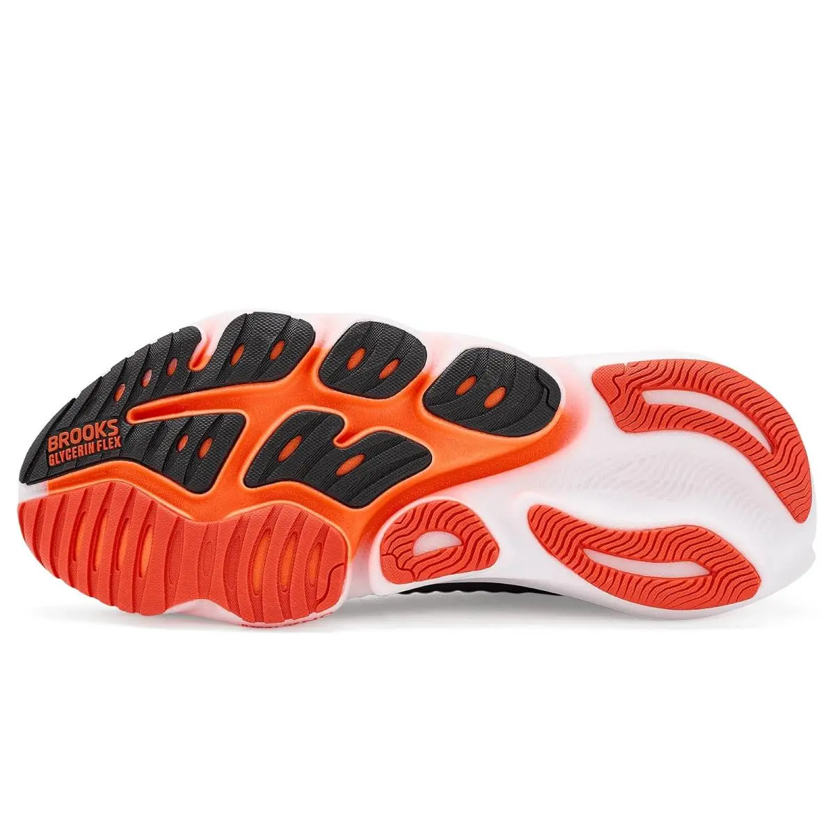 Brooks shoes - Black/Orange 10