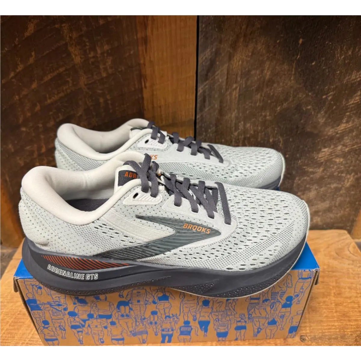Brooks shoes - Brooks Adrenaline GTS 24 - Adrenaline GTS - Mercury/Ebony/Copper 1