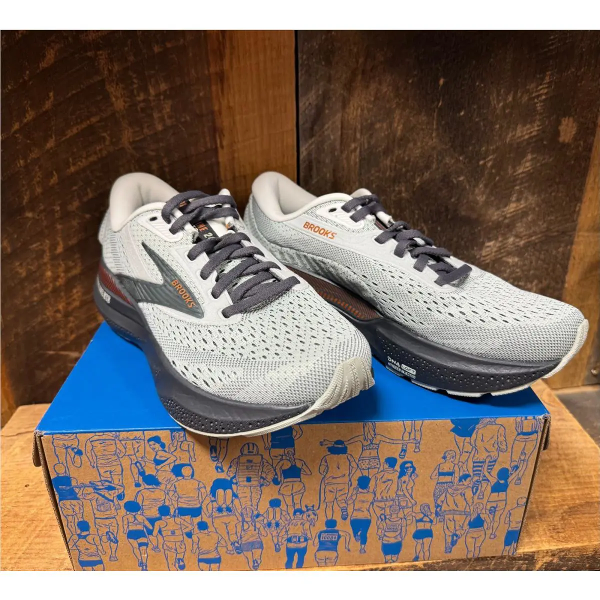 Brooks shoes - Brooks Adrenaline GTS 24 - Adrenaline GTS - Mercury/Ebony/Copper 4