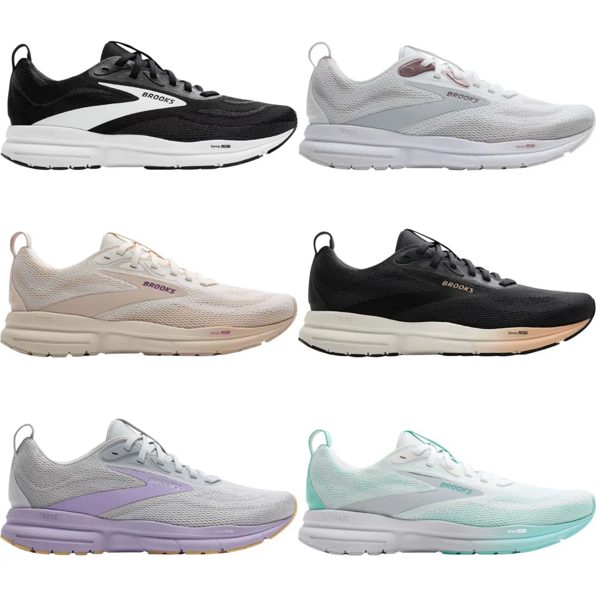 Brooks Trace 4 Women Running Shoe Size 6-11 Color Athletic Casual - In Stock