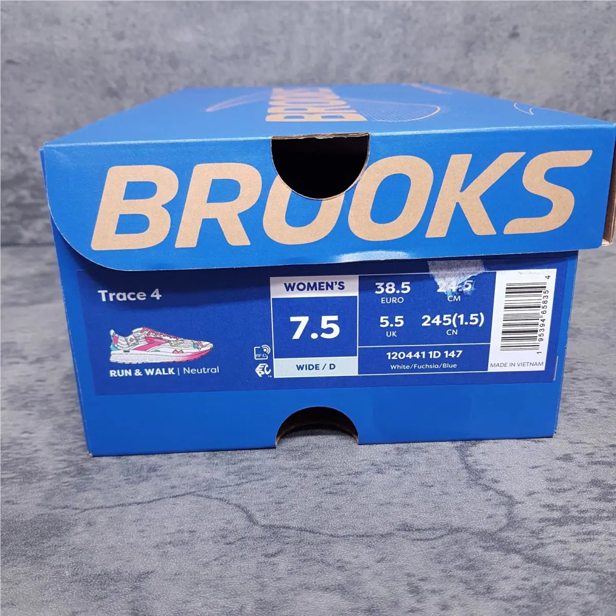 Brooks shoes - Brooks Trace 4 - Trace - 120441 1D 147 - Pink 5