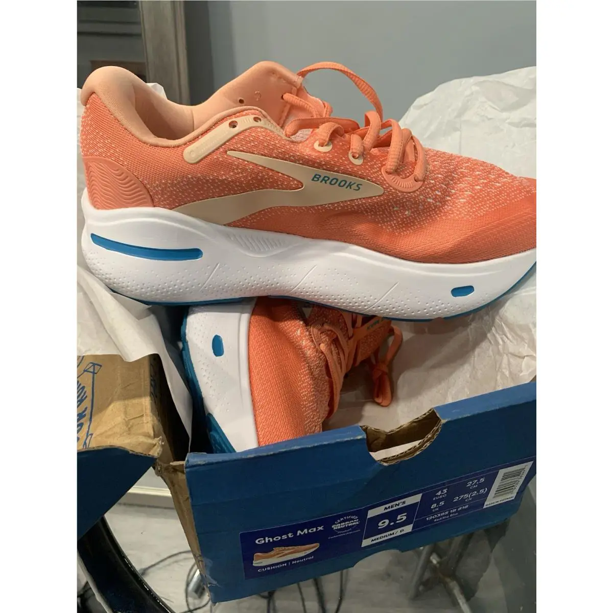 Brooks shoes - Brooks Ghost Max - Ghost Max - Orange 3