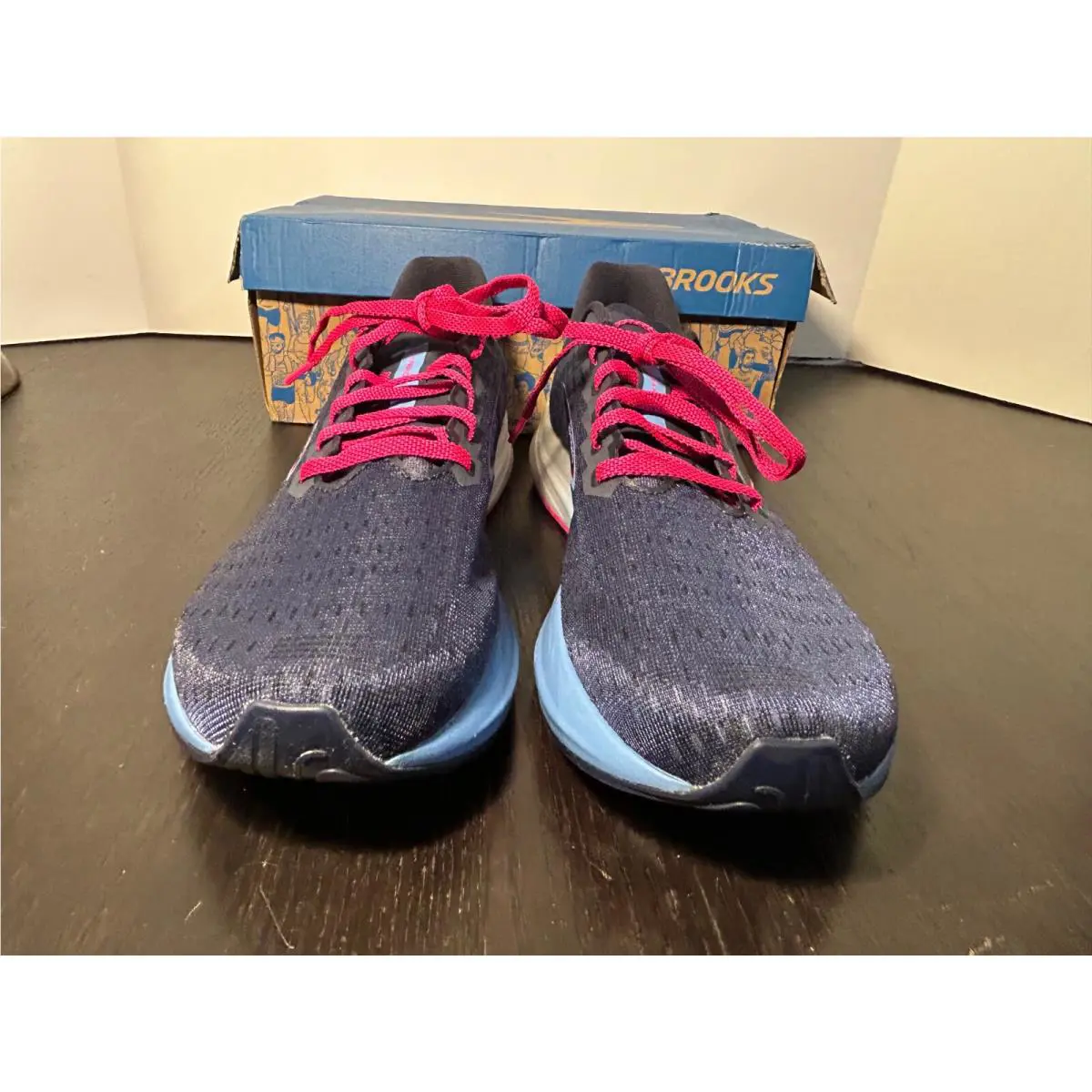 Brooks shoes - Brooks Hyperion - Hyperion - Blue, Pink, White 2
