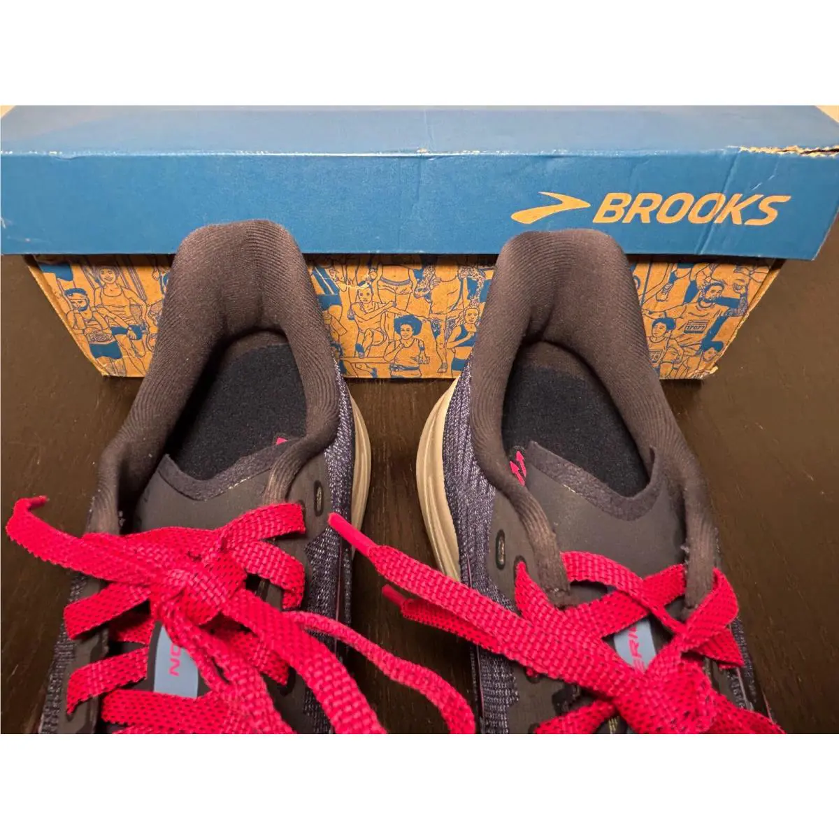 Brooks shoes - Brooks Hyperion - Hyperion - Blue, Pink, White 4