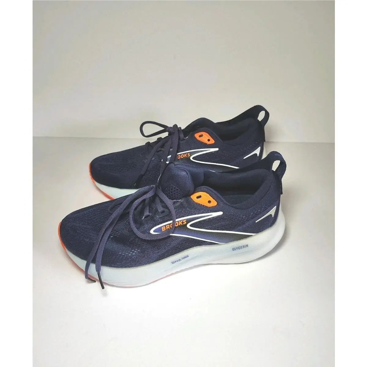 Brooks Mens 8.5 Glycerin Gts 22 Peacoat
