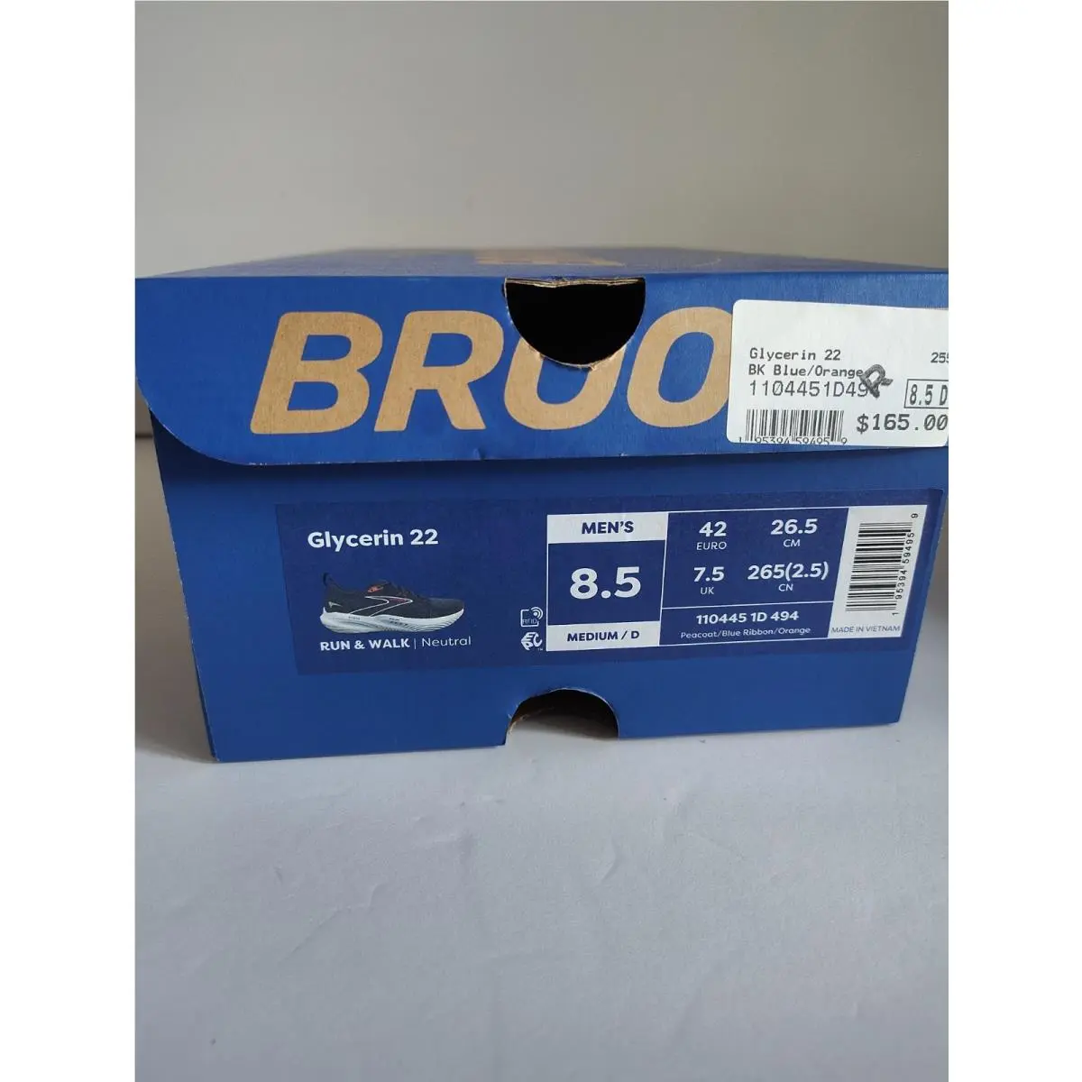 Brooks shoes - Glycerin 22 - Glycerin - 1104451D494 - Blue 5